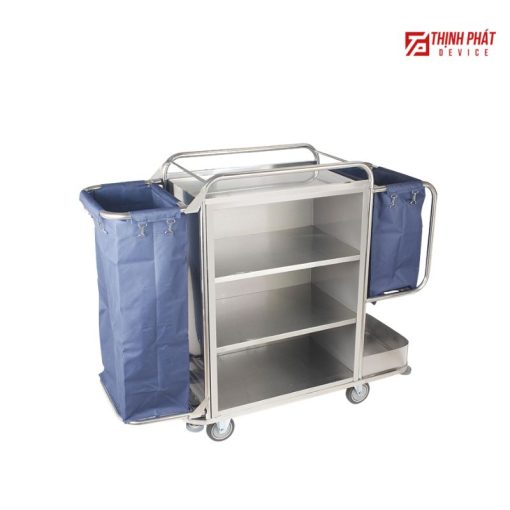 Xe làm buồng khách sạn inox LB8